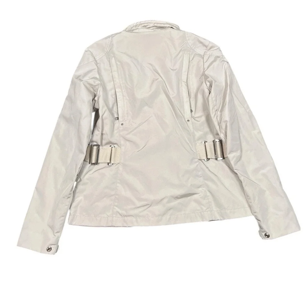 Ralph Lauren RLX Women's Ski Jacket Vented Belted White Size Medium - Picture 2 of 9